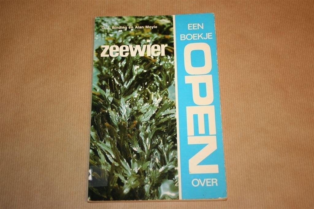 Een boekje open over zeewier, Boeken, Ophalen of Verzenden, Gelezen
