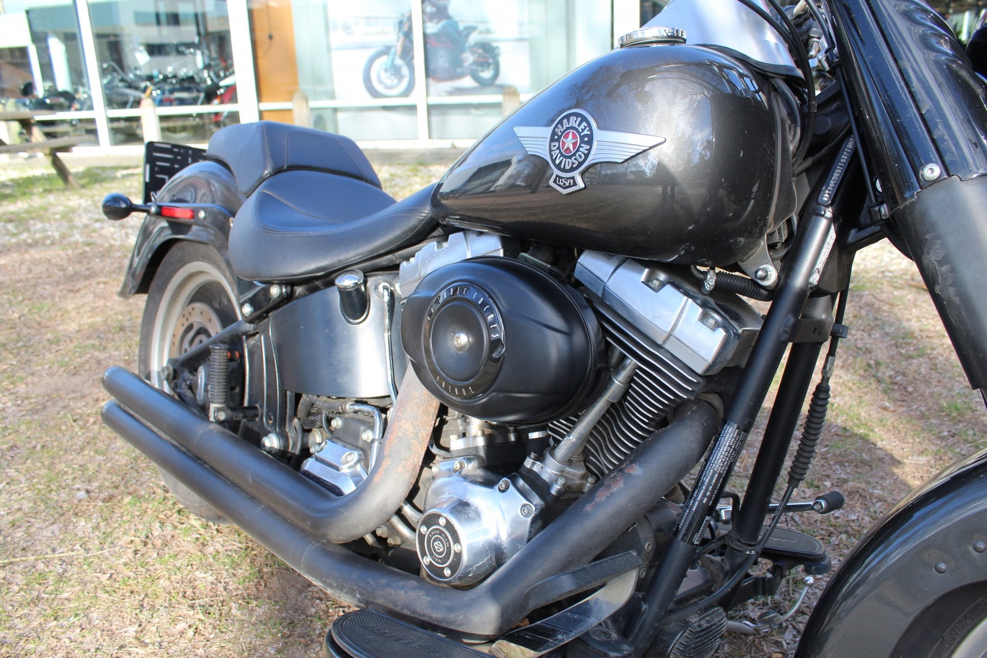 Harley-Davidson Fat Boy FLSTFB, Motoren, Chopper, Bedrijf, Meer dan 35 kW, Handgeschakeld