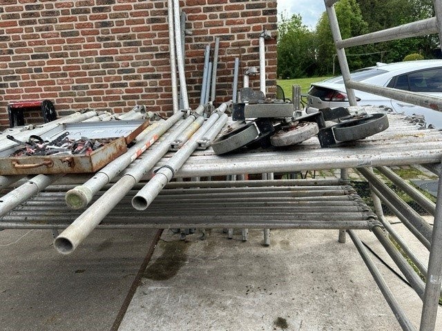 Altrex alu rolsteiger, Ophalen, Gebruikt, 4 meter of meer