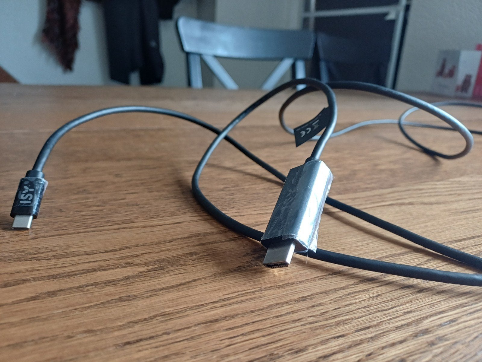 ISY USB-C naar USB-C kabel - Zo goed als nieuw, Ophalen of Verzenden, Zo goed als nieuw