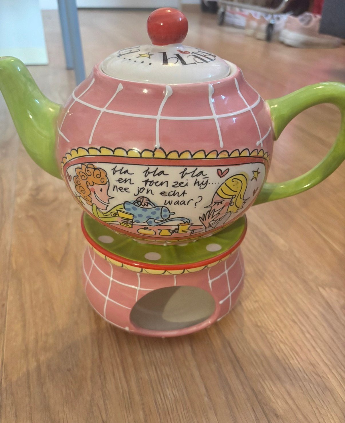 Blond Amsterdam theeset, Ophalen of Verzenden, Zo goed als nieuw, Aardewerk, Overige typen
