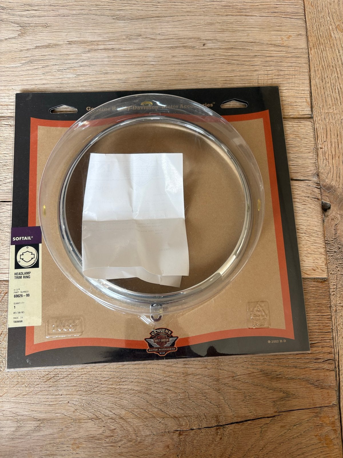 Harley-Davidson Softail koplamp sierring 69626-99, Ophalen of Verzenden