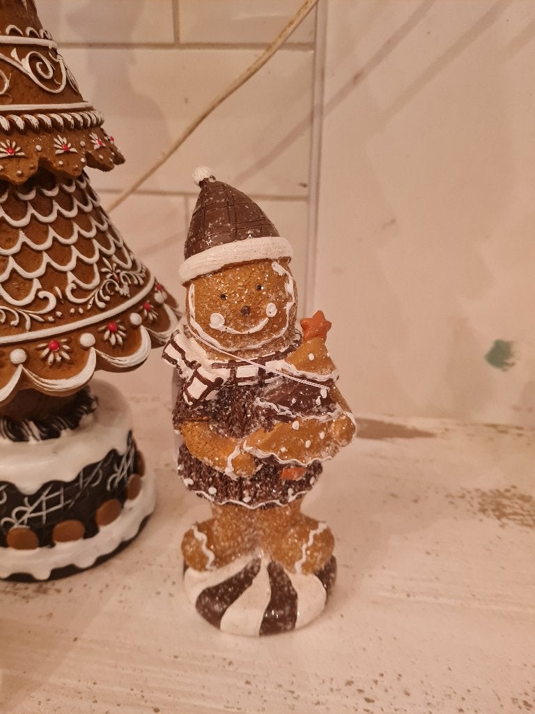 Gingerbread pop voor kerst merk Clayre & Eef foto 1 t/m 4, Diversen, Heikant 21 Kaatsheuvel, Belle Vieille Brocante, Nieuw, Ophalen of Verzenden
