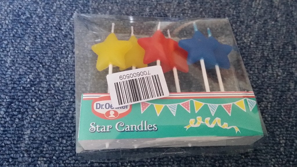 set kaarsjes voor op de taart, Verzenden, Nieuw, Versiering, Verjaardag