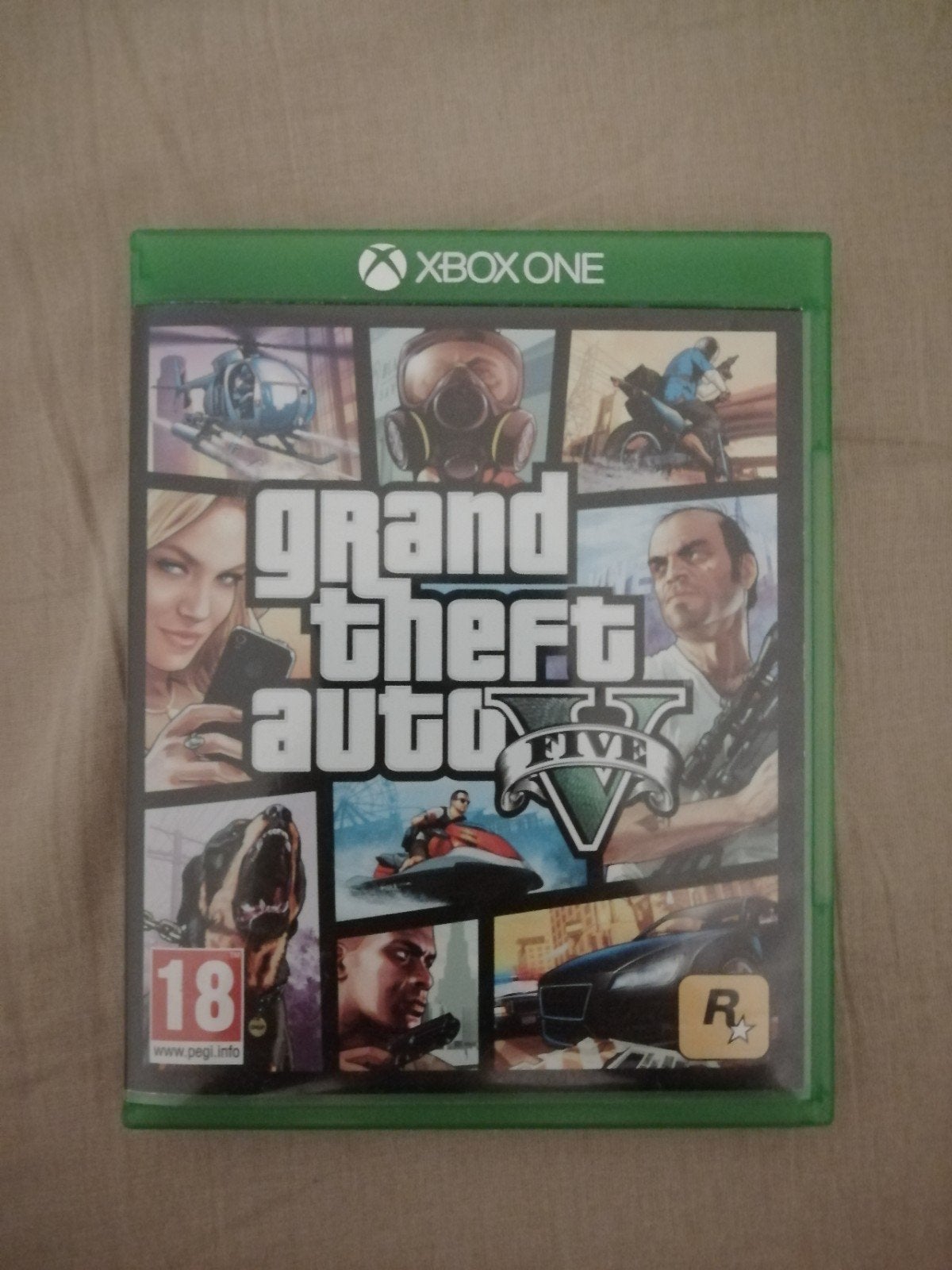 Grand Theft Auto V (GTA 5) Xbox One, Spelcomputers en Games, Online, Vanaf 18 jaar, 1 speler, Zo goed als nieuw