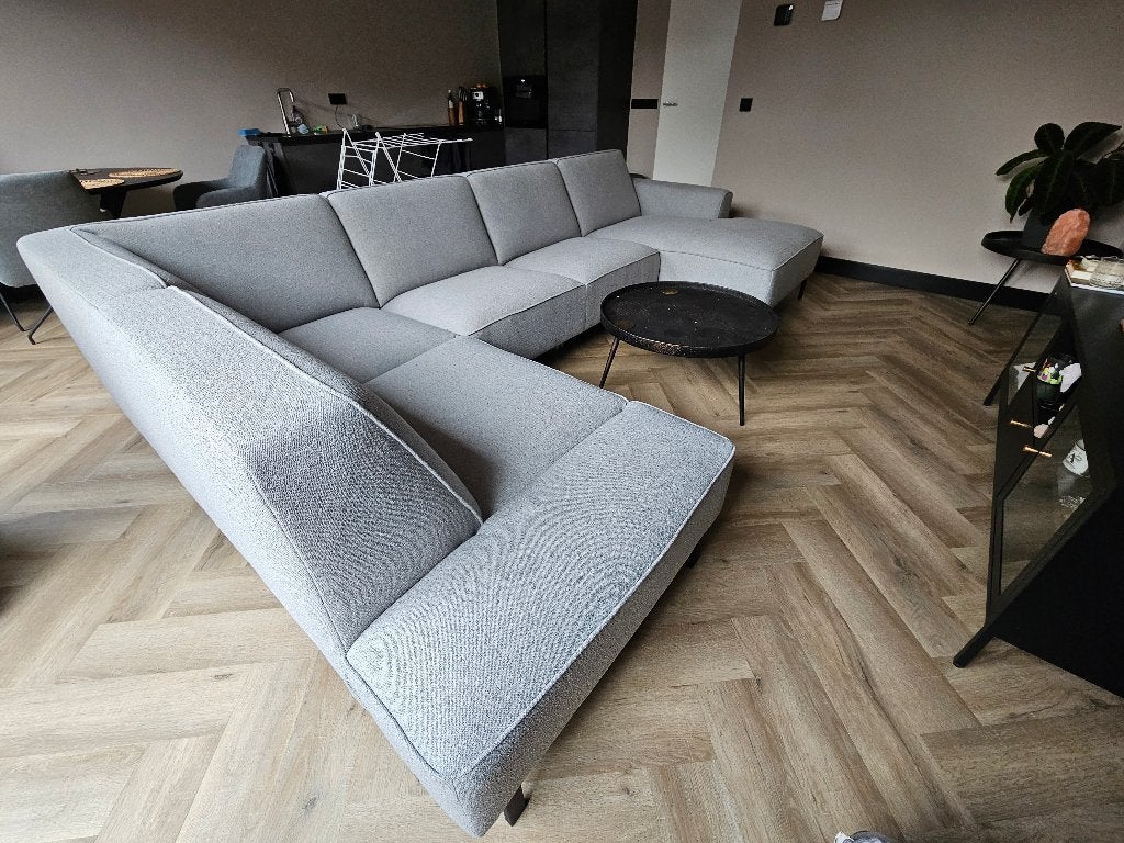 Trendhopper VIK zitbank 2,5 zits pocketvering 3 maanden oud!, Ophalen, Minder dan 75 cm, Hoekbank, Vierpersoons of meer