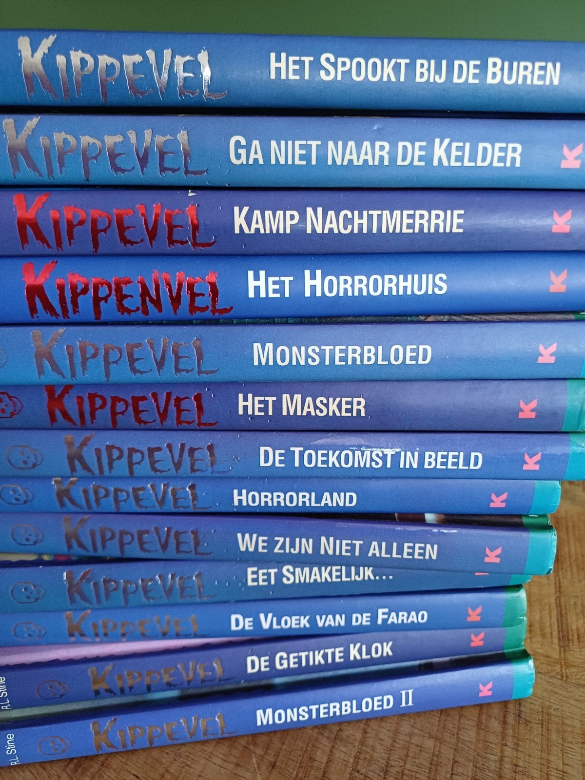 13 Kippevel boeken - R.L. Stine - Jeugdhorror reeks, Ophalen, Gelezen, R.L. Stine, Fictie