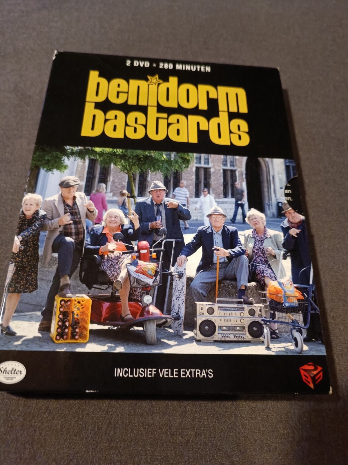 Benidorm basterds - dvd, Cd's en Dvd's, Alle leeftijden, Ophalen of Verzenden, Zo goed als nieuw, Drama