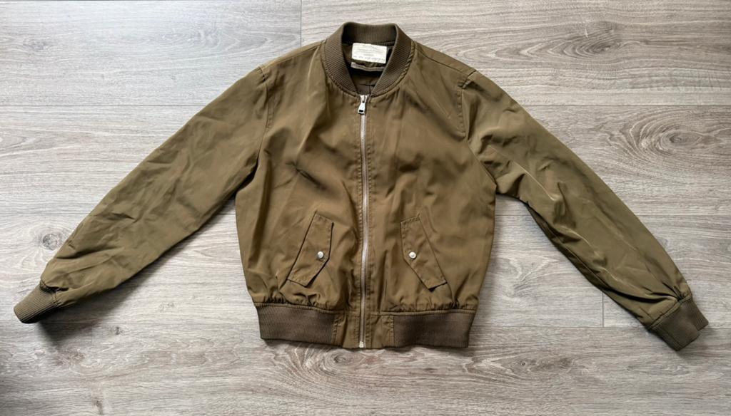 Bomberjack, Kinderen en Baby's, Kinderkleding | Maat 164, Ophalen, Zo goed als nieuw, Meisje, Jas