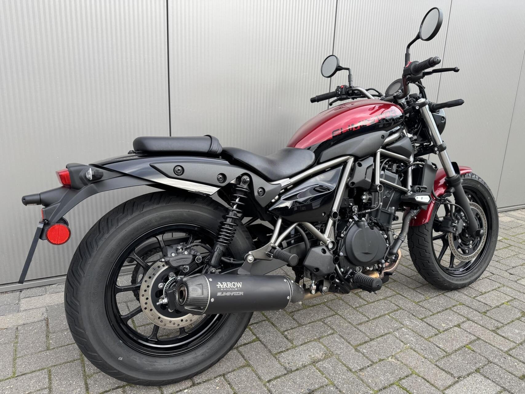 Kawasaki Eliminator 500, Motoren, LED Verlichting, Chopper, 451 cc, Handgeschakeld