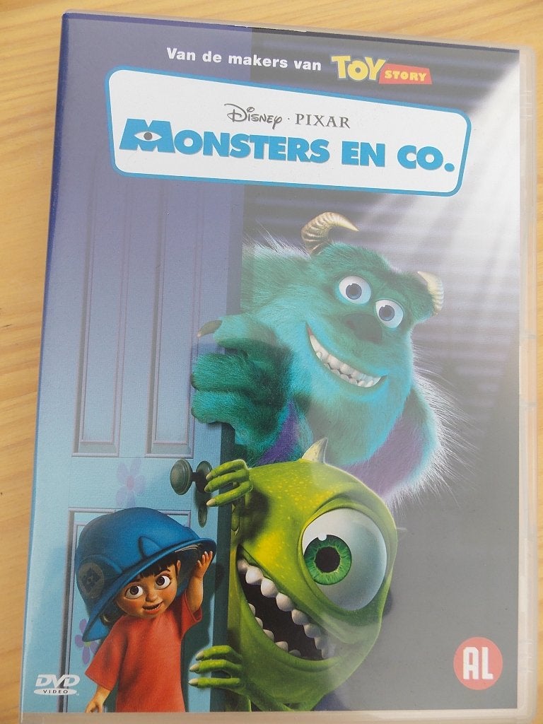 Monsters en co - disney dvd, Alle leeftijden, Ophalen of Verzenden, Zo goed als nieuw, Amerikaans