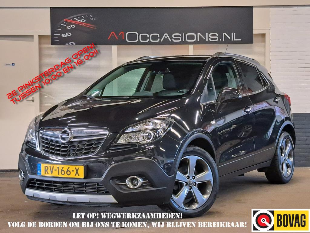 Opel Mokka 1.4 T Cosmo 4x4 + STOEL-/ STUURVERWARMING !, Automatische klimaatregeling, Gebruikt, Zwart, 4 cilinders