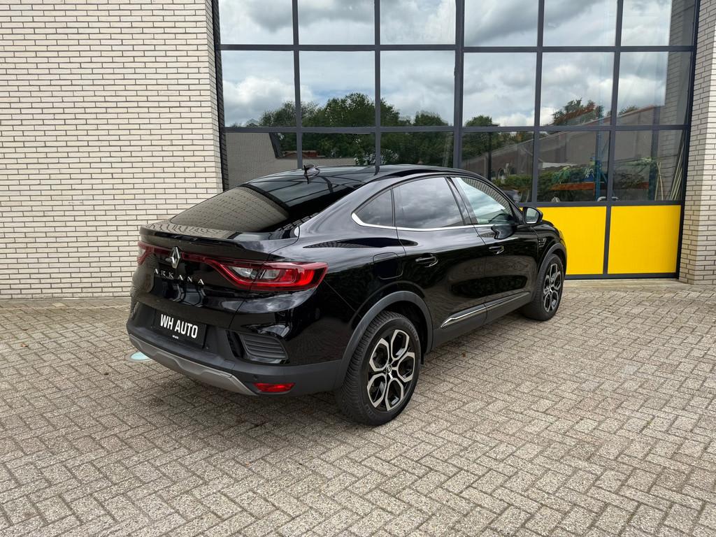 Renault Arkana 140PK Techno Mild hybrid, Auto's, Renault, Arkana, Gebruikt, Zwart, Leder en Stof