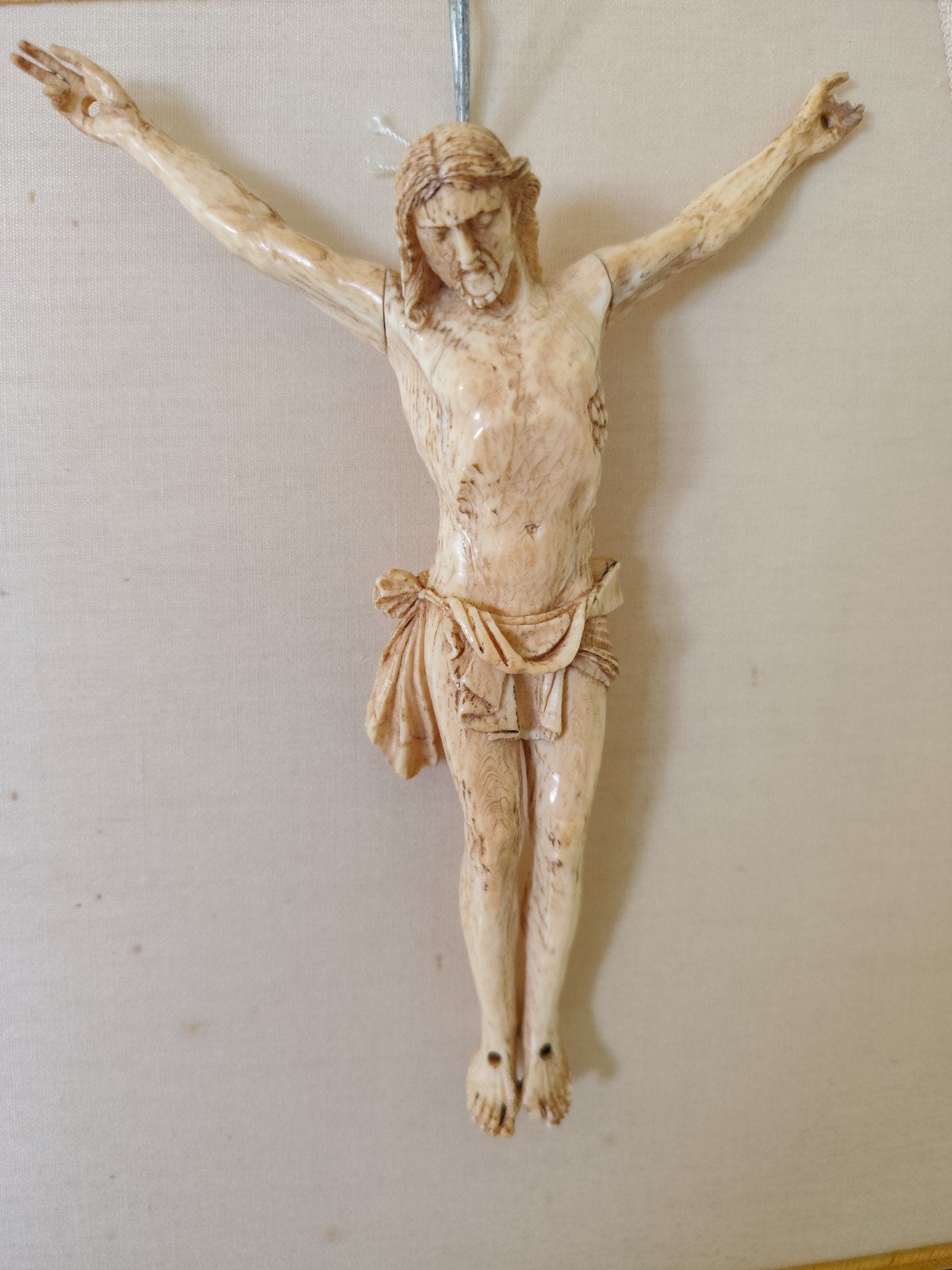 Corpus christus - hoofd voet 14 cm, Antiek en Kunst, Ophalen of Verzenden
