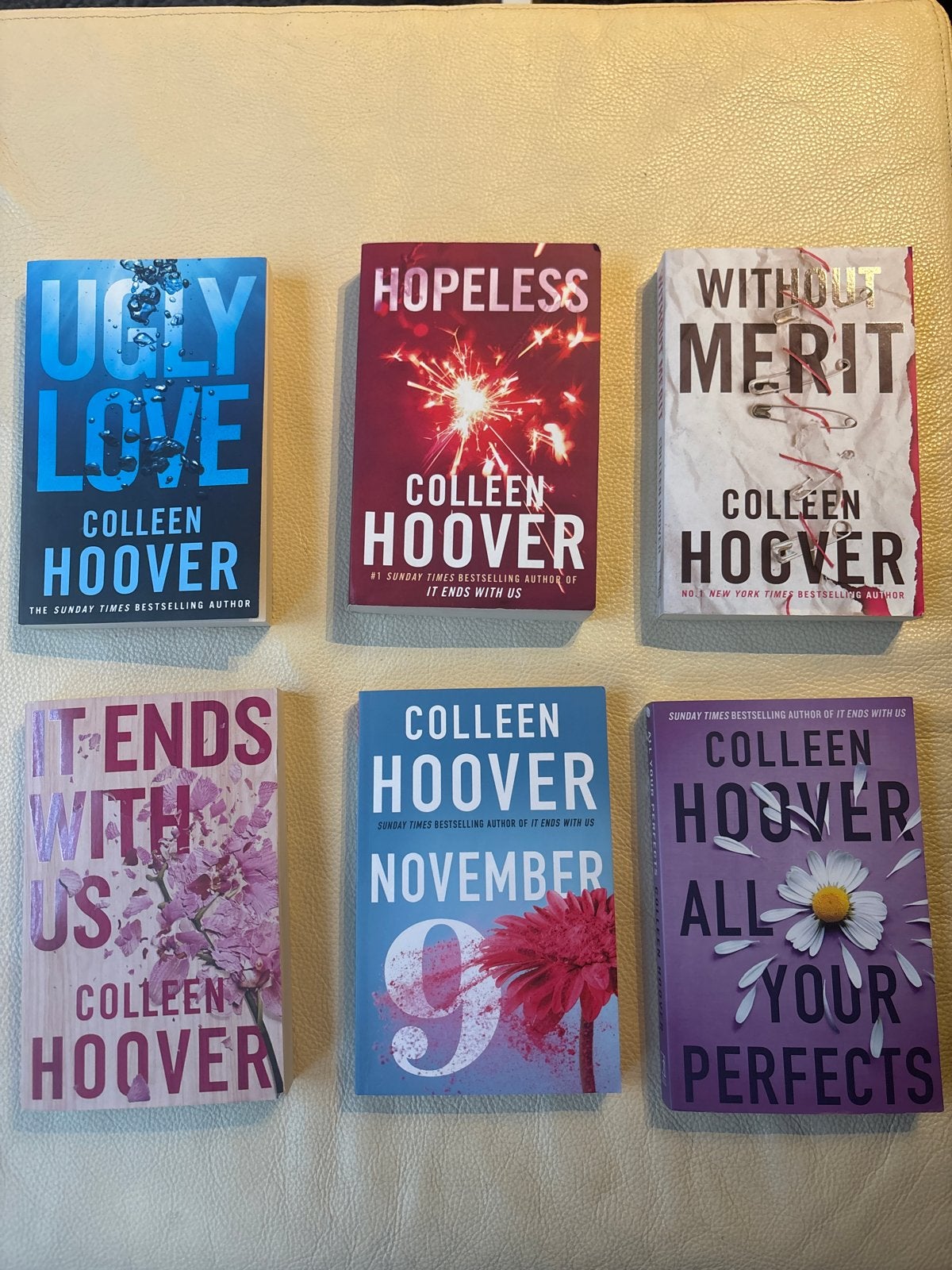 Colleen Hoover boeken - Engelstalig (6 stuks), Ophalen of Verzenden, Zo goed als nieuw, Amerika