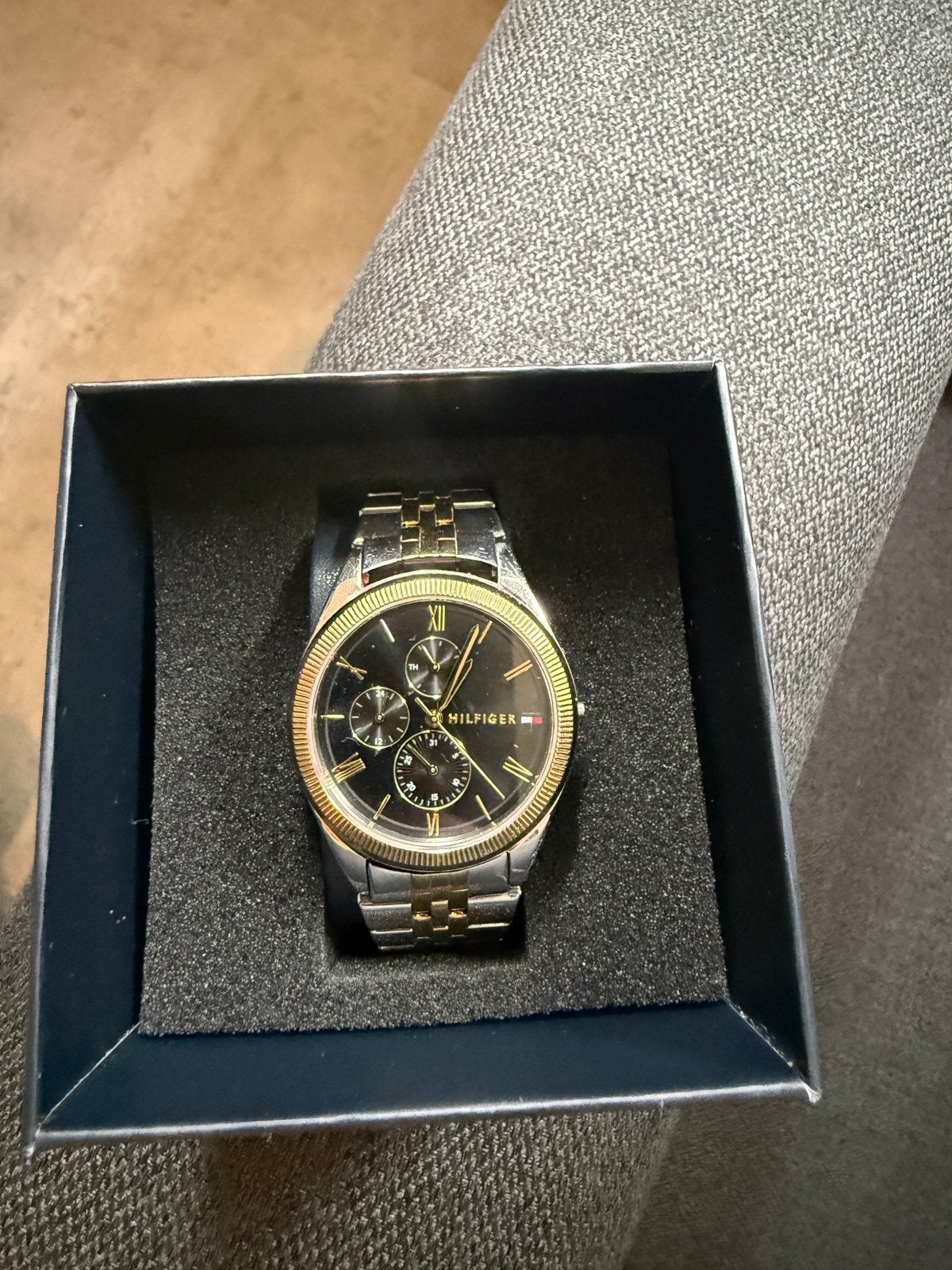 Tommy Hilfiger, Overige merken, Staal, Polshorloge, Ophalen of Verzenden