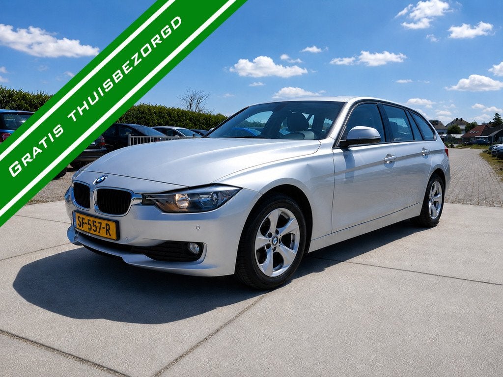 BMW 3-serie Touring 318d Automaat - Airco - NW APK - NAP!, Auto's, Automaat, Achterwielaandrijving, Leder en Stof, 3-Serie