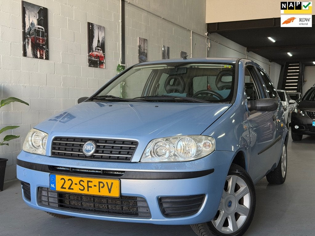 Fiat Punto 1.2 Dynamic/ 3drs/ nap/ goede onderhoud/ 1jaar ap, Auto's, Fiat, Bedrijf, Te koop, Punto, Airbags, Airconditioning