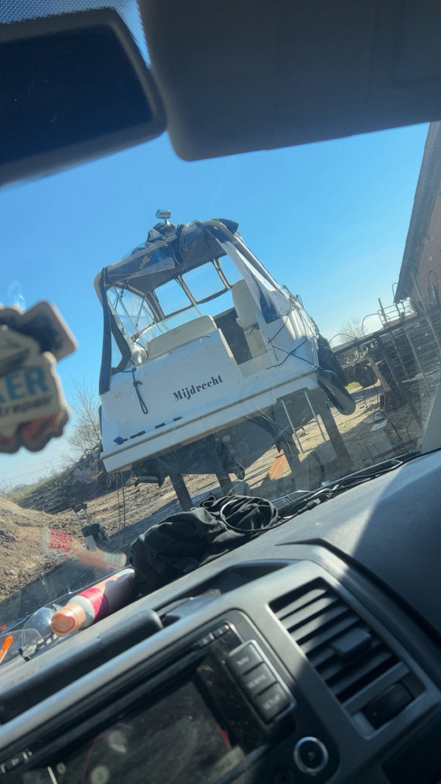 Gezocht compleet zeil voor bayliner 2855, Watersport en Boten, Ophalen of Verzenden, Zeilboot