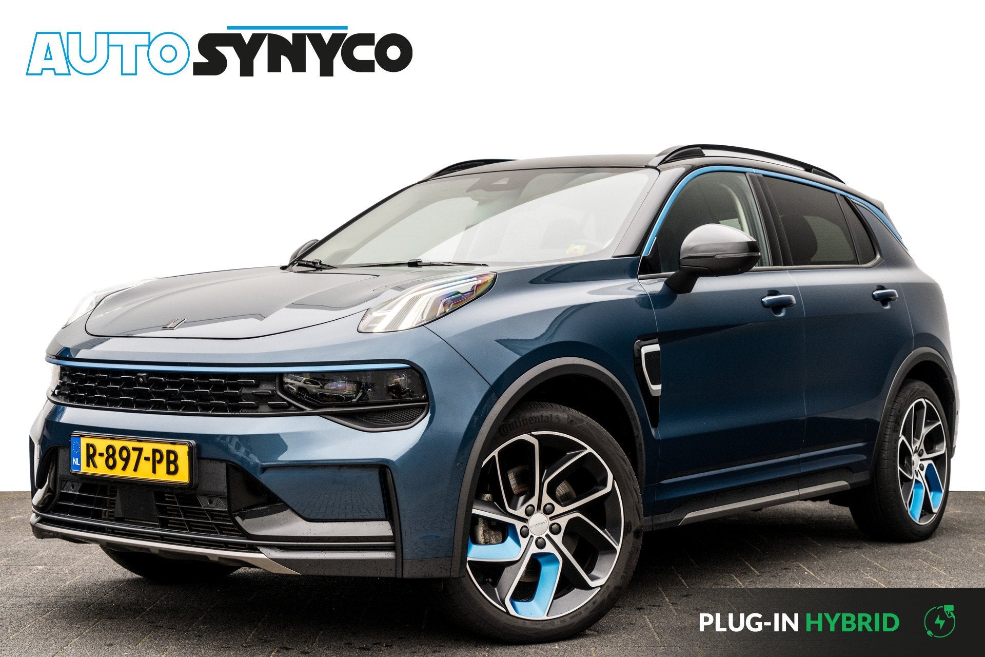 Lynk & Co 01 1.5 Plug-in Hybrid 262 Pk I Panoramadak I 75 km, Auto's, Stof, Met garantie (alle), Blauw, 120 €/maand