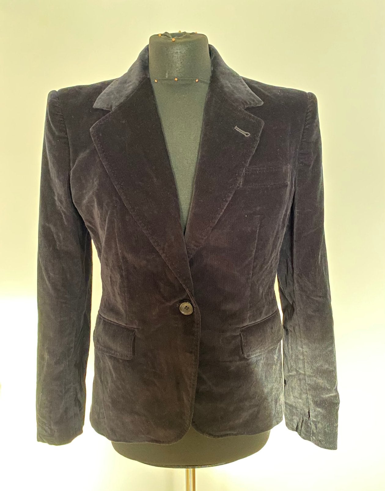 Dolce & Gabbana zwart ribfluwelen blazer in maat 38 😍, Maat 38/40 (M), Zwart, Ophalen of Verzenden, Zo goed als nieuw
