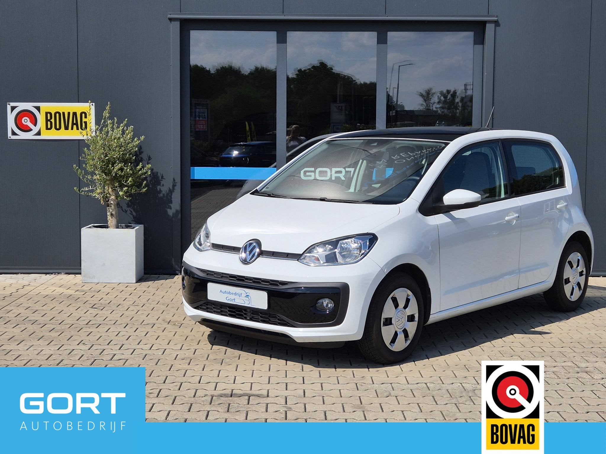 Volkswagen Up! 1.0 Nieuwe auto!, Auto's, Stof, Wit, Bedrijf, Handgeschakeld