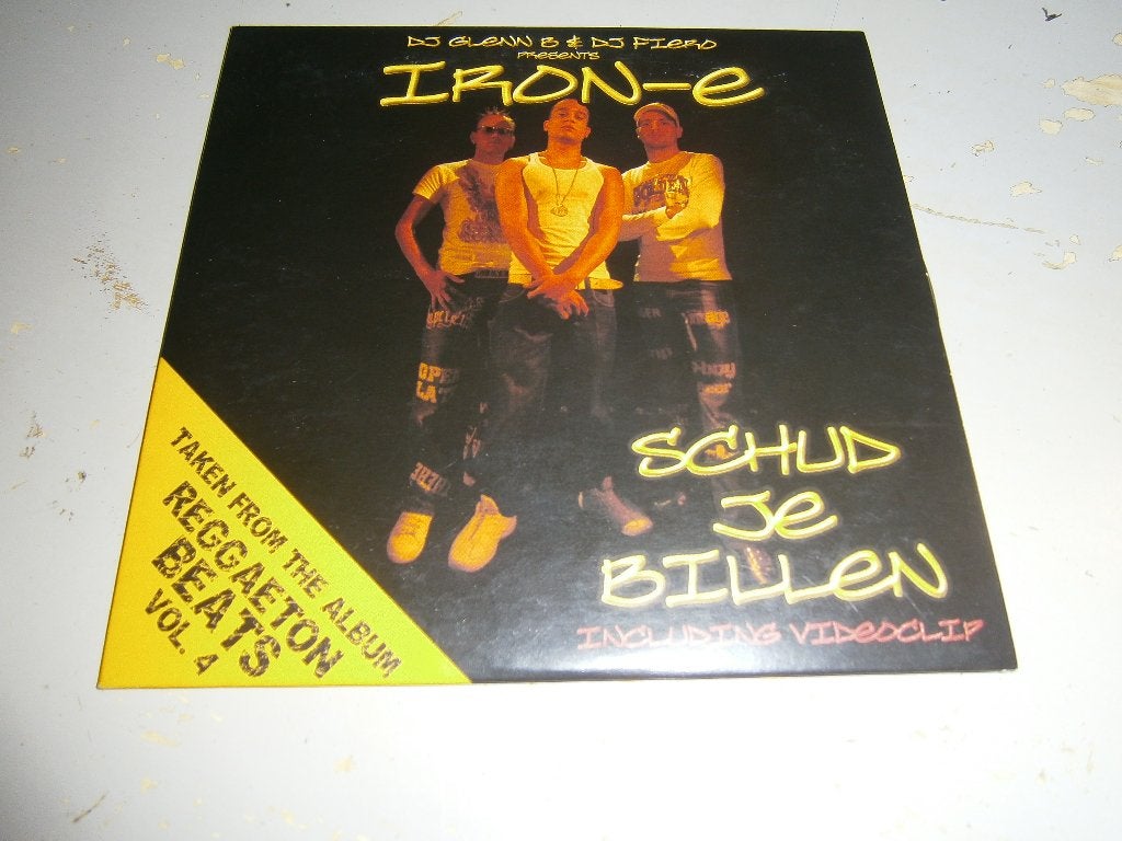 Iron-E – Schud Je Billen. 2007. incl. Videoclip. Reggaeton, Zo goed als nieuw, Eerste persing, Ophalen, Latin en Salsa