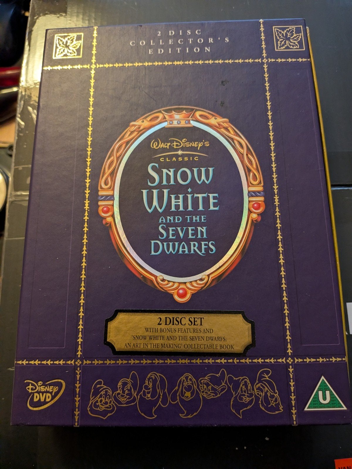 Walt Disney's Sneeuwwitje en de Zeven Dwergen DVD, Engels, Animatie, Alle leeftijden, Ophalen of Verzenden