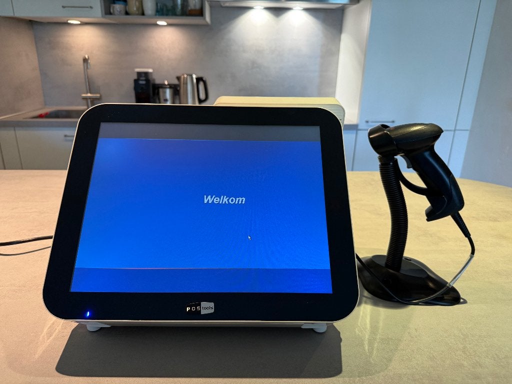 Kassasysteem POStools touchscreen + bonprinter + scanner, Ophalen