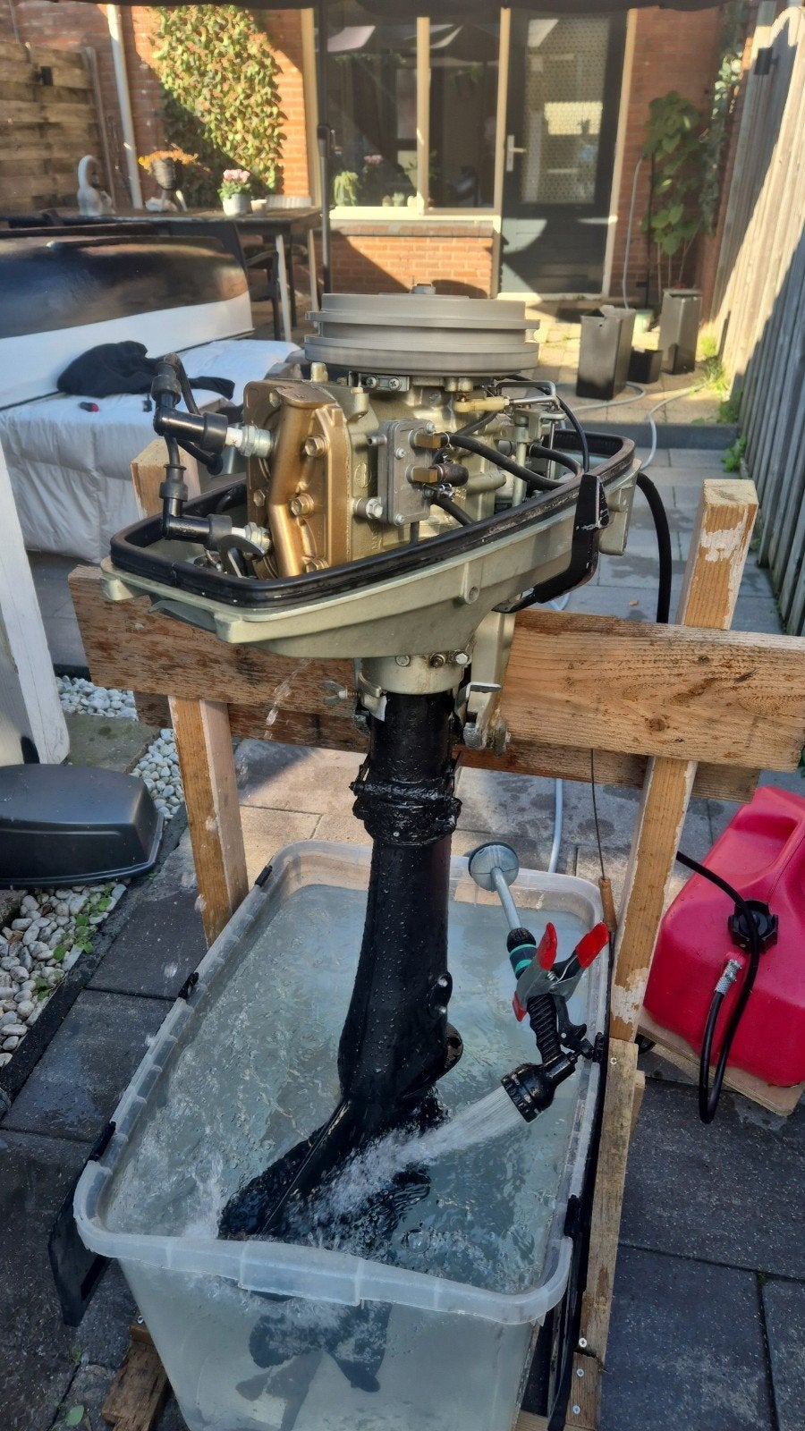 visbootje met suzuki 6pk nieuwstaat, Ophalen of Verzenden, Zo goed als nieuw