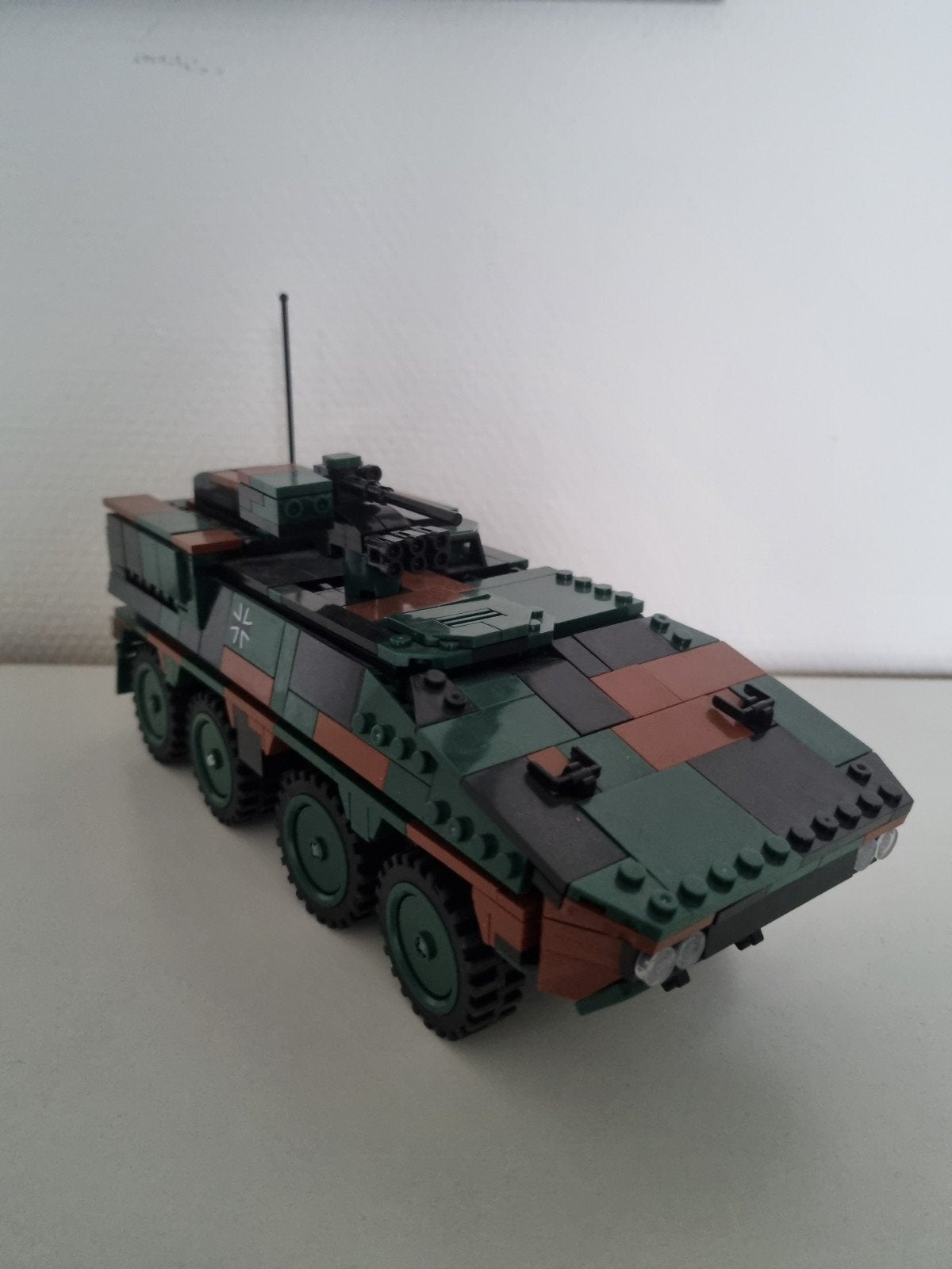 Bluebrixx bundeswehr lego bricks, Auto, Groter dan 1:32, Zo goed als nieuw, Ophalen