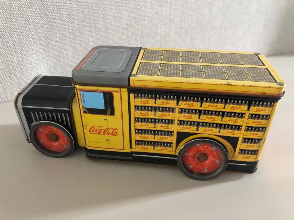 coca cola bestelauto, Verzamelen, Ophalen of Verzenden, Gebruikt, Verpakking