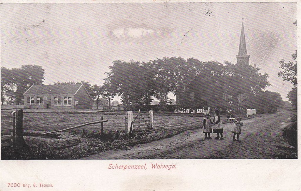 702-153-047 Scherpenzeel Wolvega, Ophalen of Verzenden, Voor 1920, Friesland