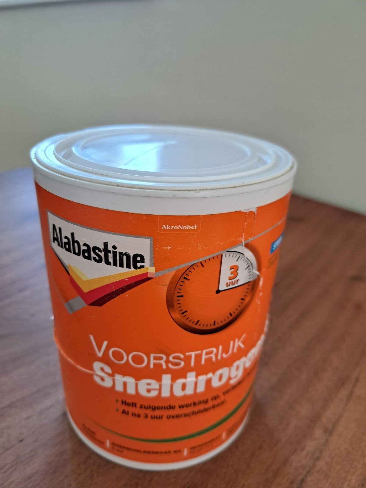 Alabastine Voorstrijk Sneldrogend - Ongeopend, Doe-het-zelf en Verbouw, Ophalen of Verzenden, Nieuw, Overige typen