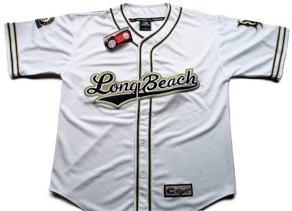 Long beach baseball jersey ncaa by colosseum, Sport en Fitness, Honkbal en Softbal, Honkbal, Info@taurusvintage.nl, Nieuw, WEG EN LAND