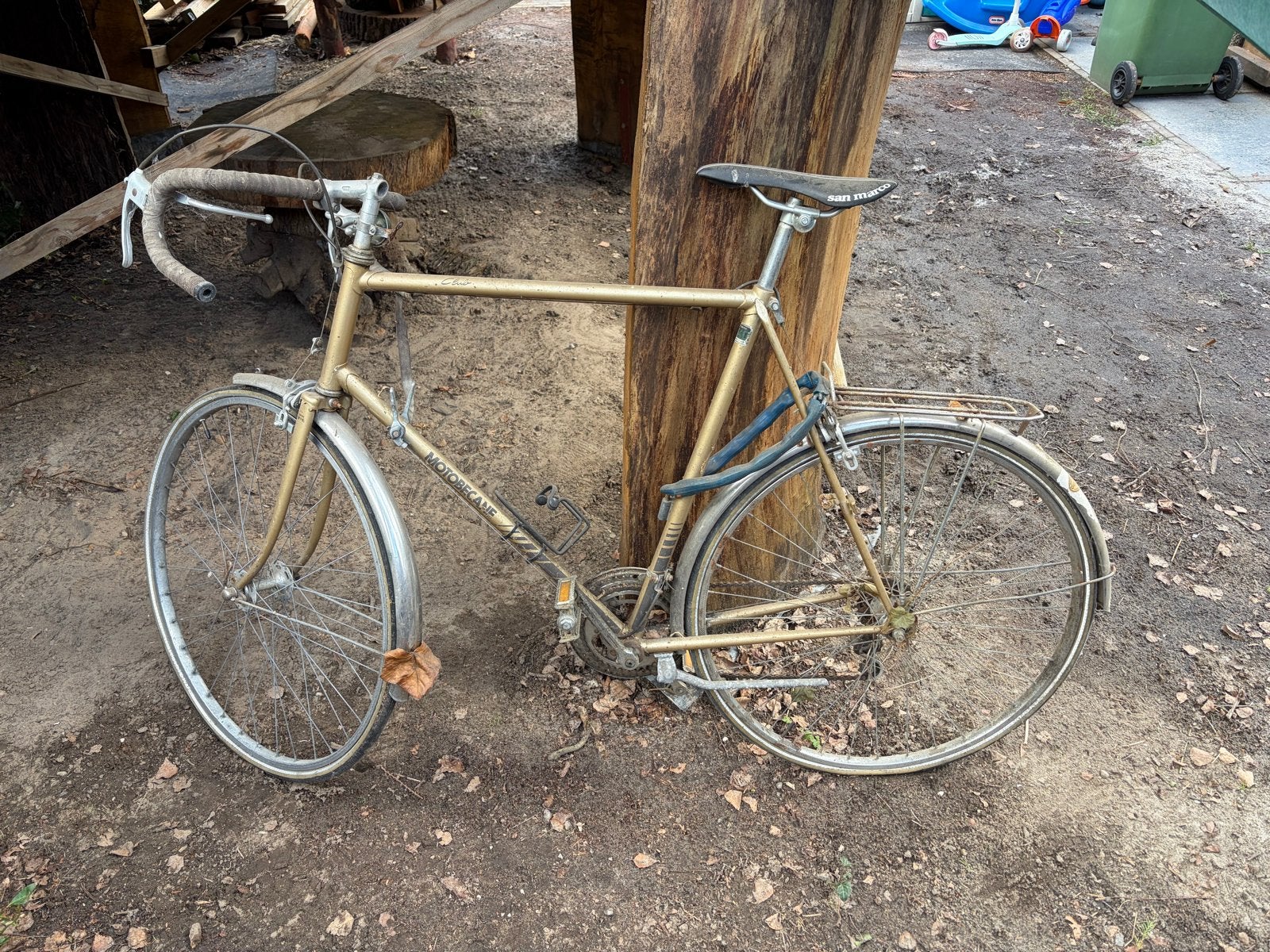 Vintage Motobecane racefiets - Opknapper, Gebruikt, Staal, 53 tot 57 cm, Ophalen