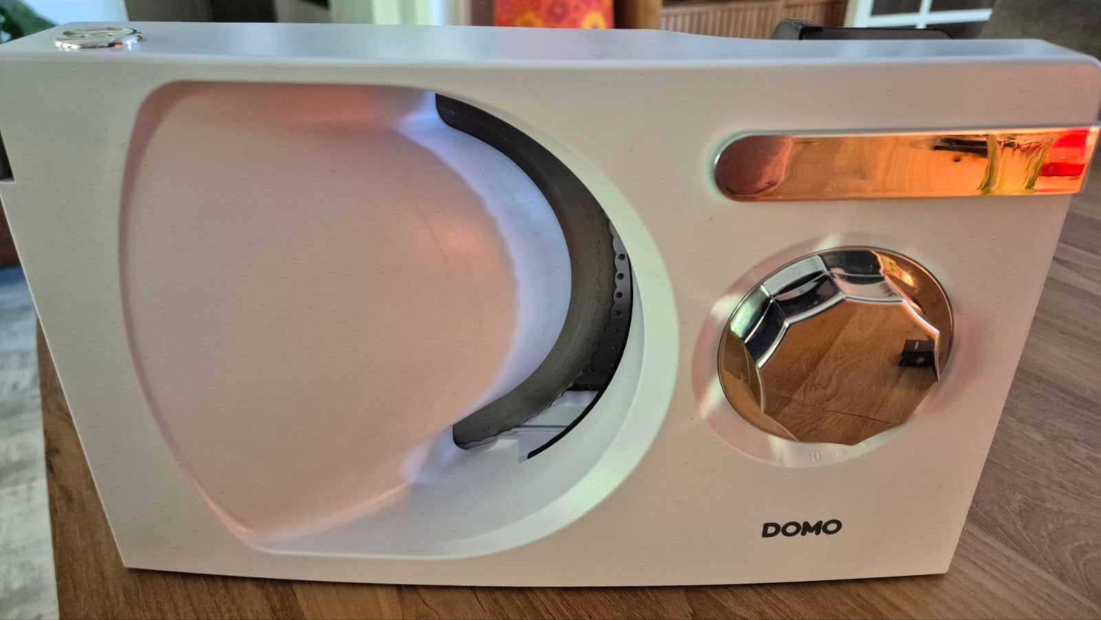 Domo Broodsnijmachine - Perfect voor vers brood, Ophalen of Verzenden, Zo goed als nieuw