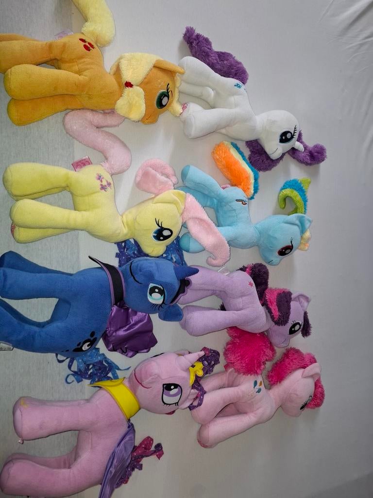 Grote set My Little Pony knuffels - Diverse karakters, Kinderen en Baby's, Speelgoed | My Little Pony, Ophalen of Verzenden