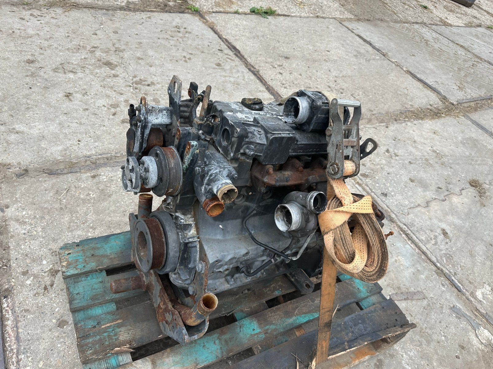 Deutz BF 4M 2012C motor voor onderdelen, Ophalen, Gebruikt