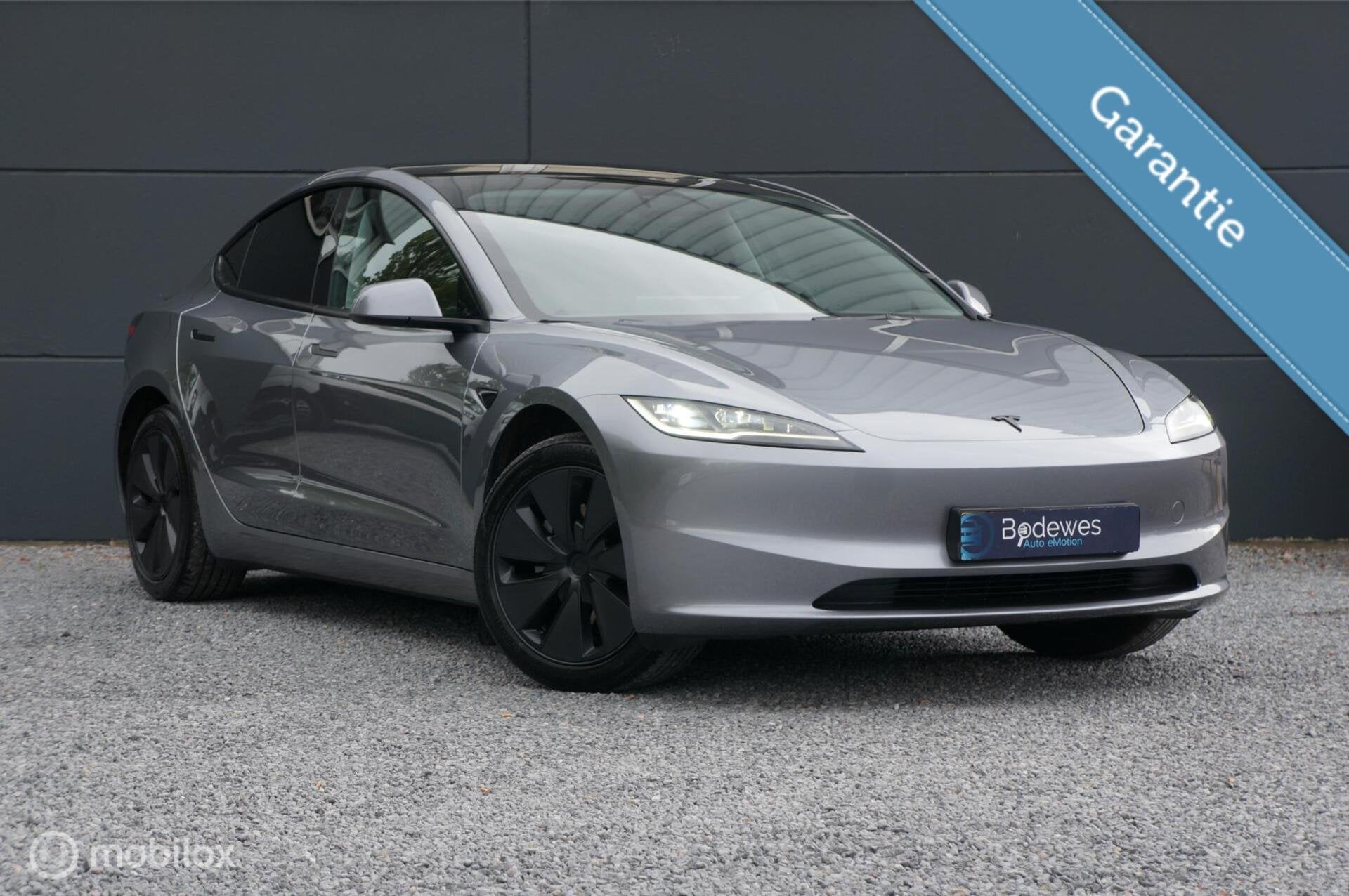 Tesla Model 3 Premium Long Range RWD 78 kWh FSD Pan Garantie, Automaat, Achterwielaandrijving, Gebruikt, Zwart