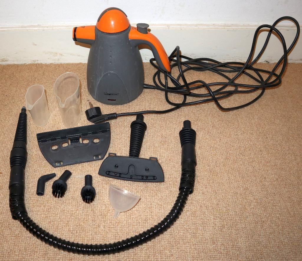 Clatronic handstoomreiniger met accessoires, Ophalen