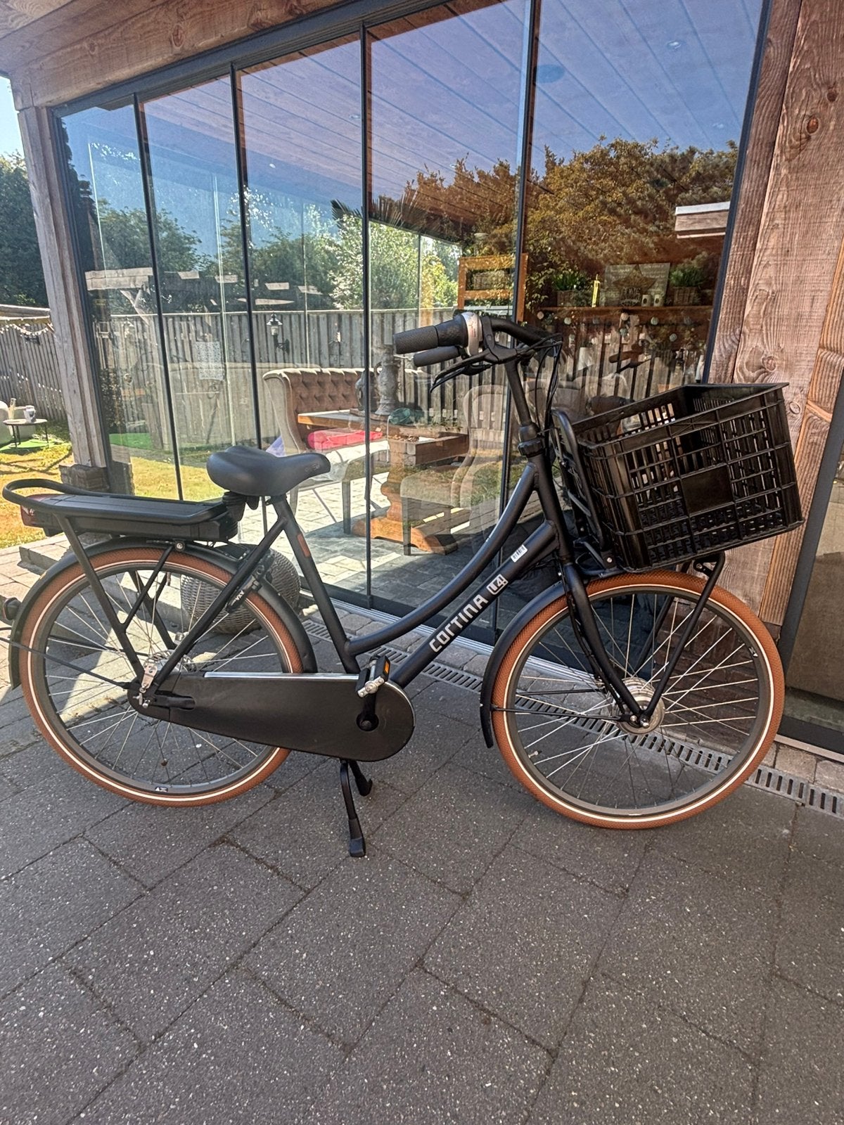 goh cortina u4 e bike 4781km 400wh accu kleur dark blue matt, 55 tot 59 cm, Ophalen, Zo goed als nieuw, Cortina