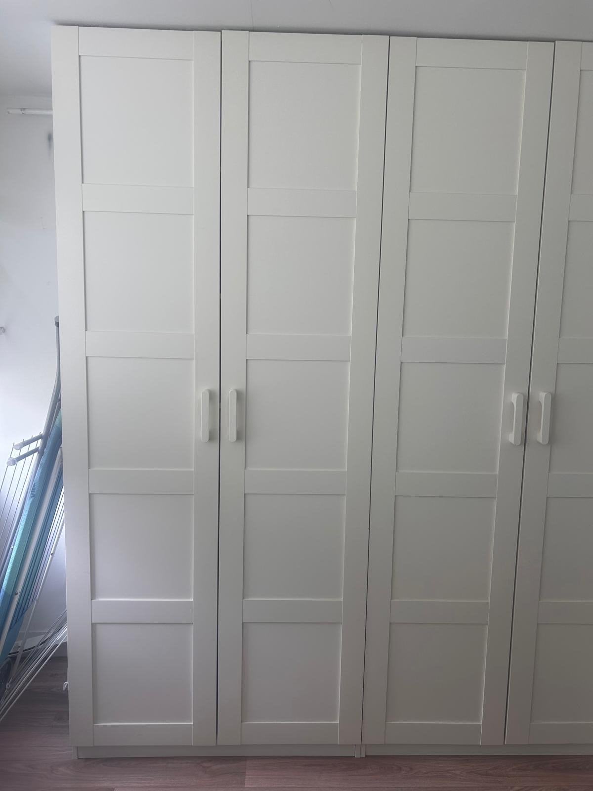 IKEA PAX Kledingkast - 3x 100cm, 2x 50cm, 236cm hoog, Gebruikt, 200 cm of meer, Ophalen of Verzenden, Met lade(s)