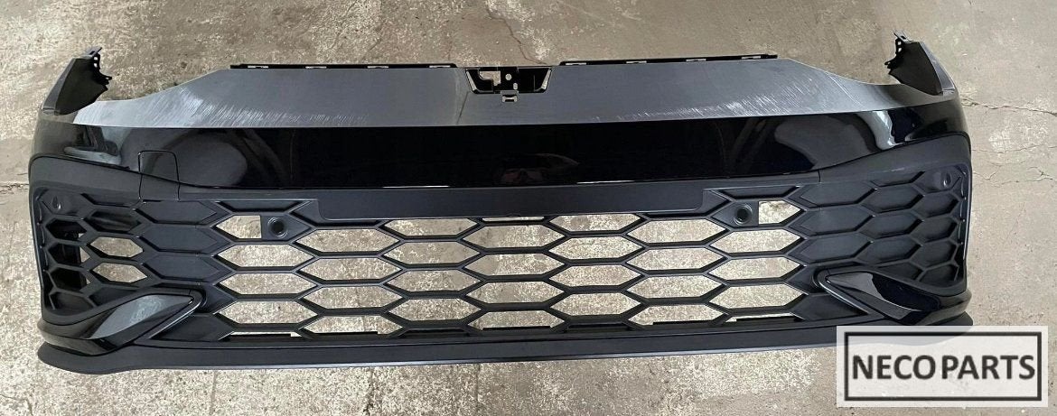 VW GOLF 8 VIII GTI CLUBSPORT VOORBUMPER LC9X LEVERBAAR, Gebruikt, -, Volkswagen, -