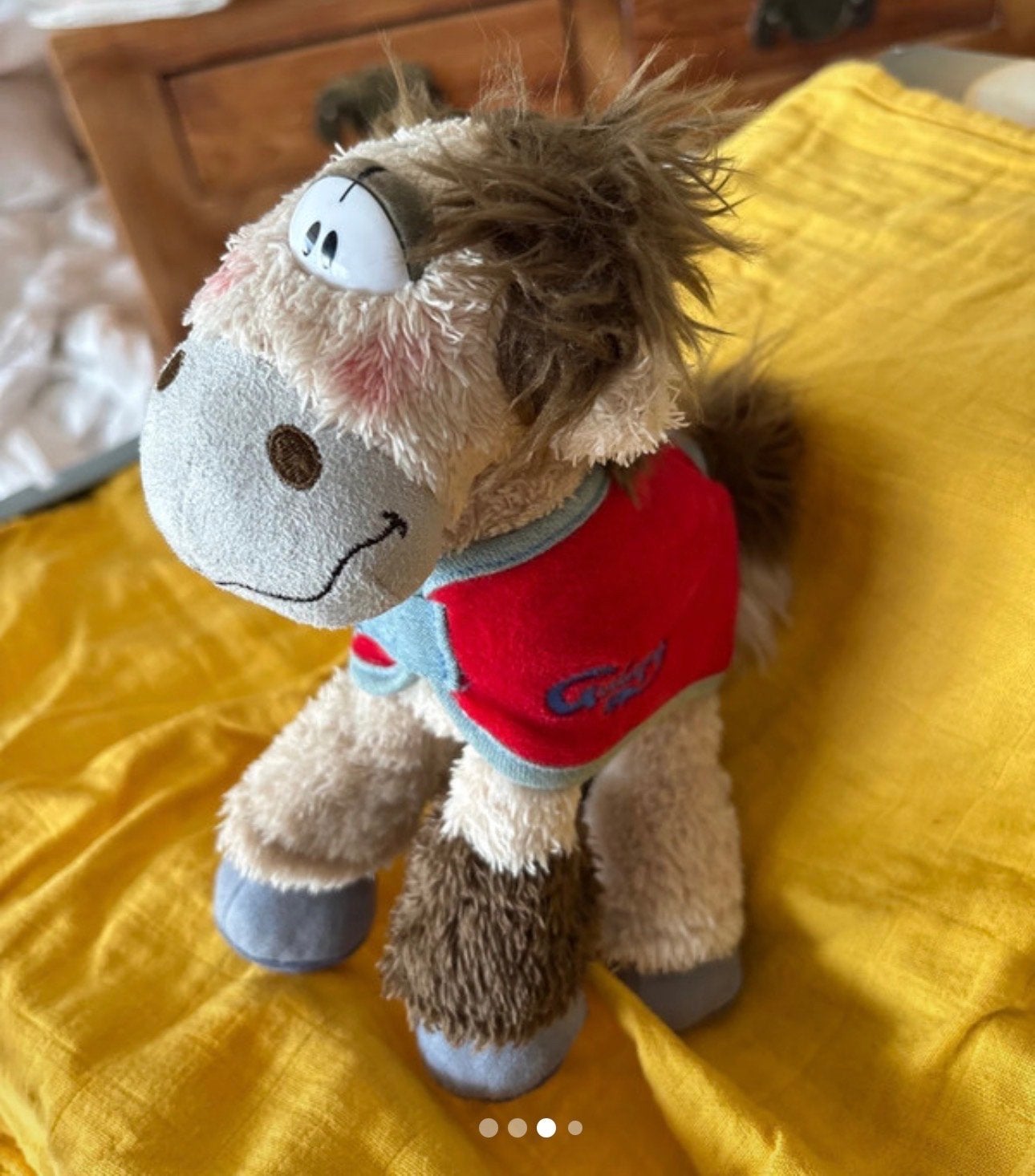 Schattig paardenknuffel diddl galopy. Zo goed als nieuw, Paard, Overige merken, Overige karakters, Ophalen of Verzenden