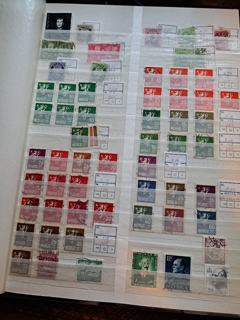 Postzegels Noorwegen gestempeld zie foto´s, Postzegels en Munten, Postzegels | Europa | Scandinavië, Ophalen of Verzenden, Noorwegen