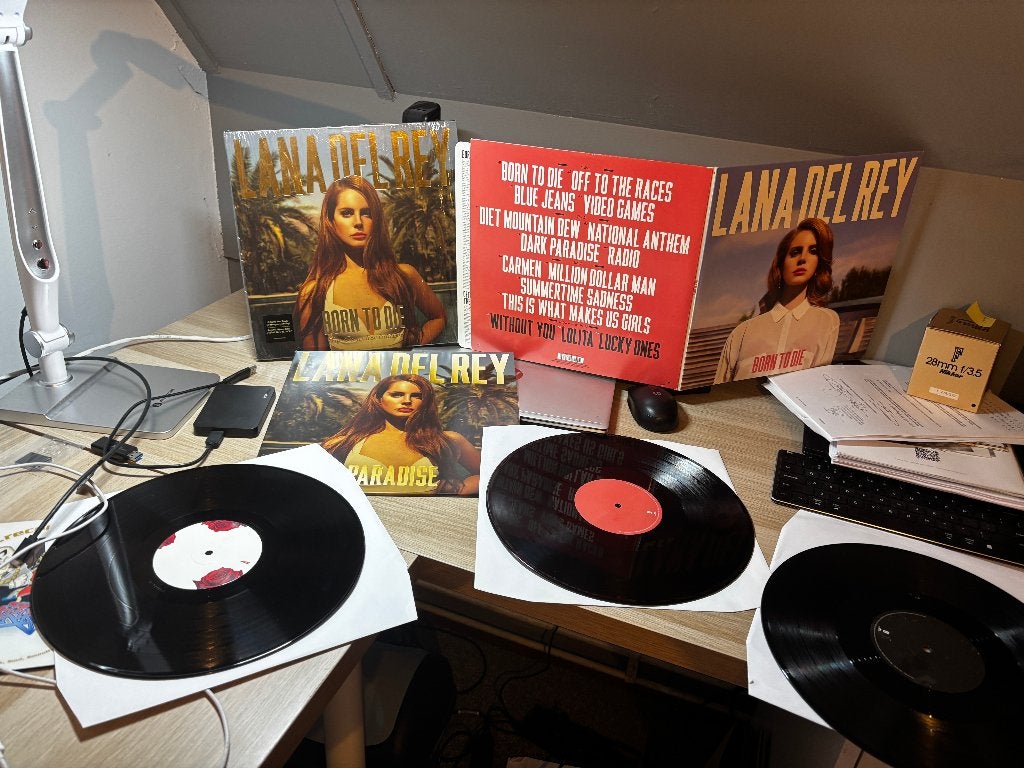 Lana del Rey Born to die box set, Boxset, Beschermende buitenhoes, Pop, Ophalen of Verzenden