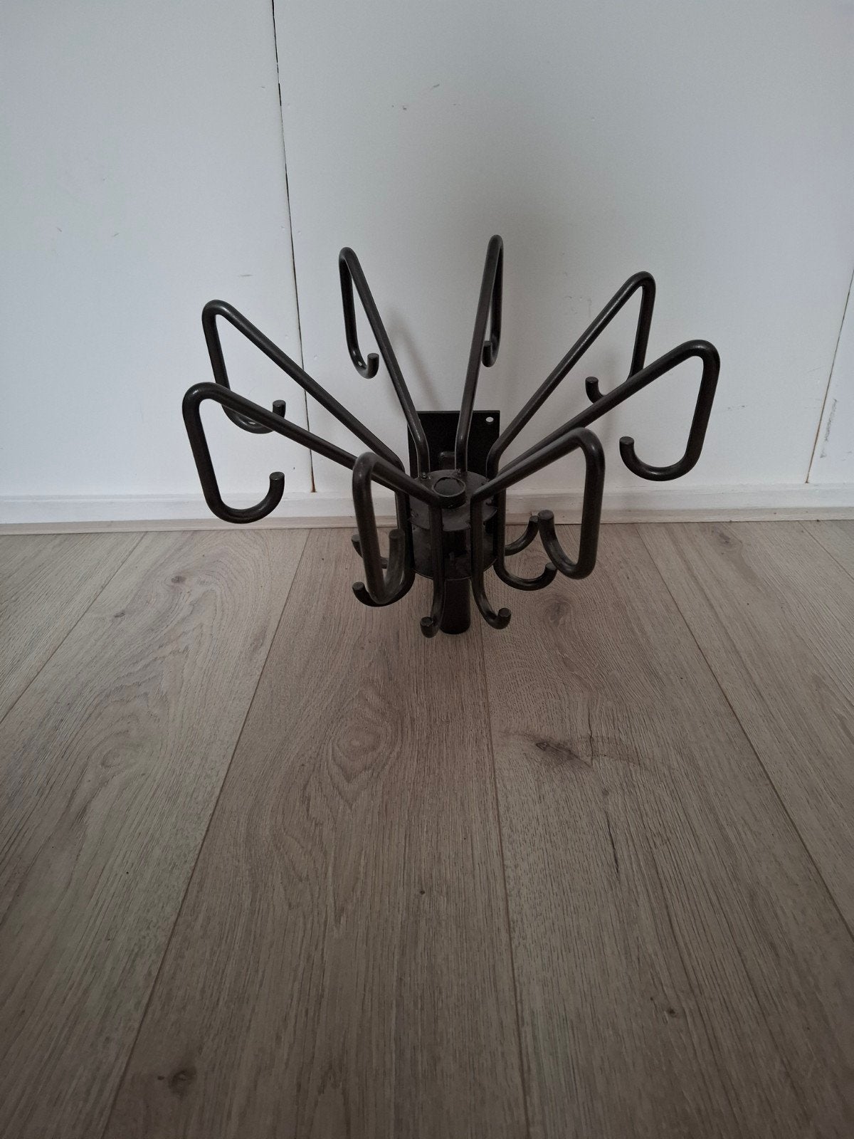 metalen wand kapstok met 16 haken, Gebruikt, Minder dan 100 cm, Metaal, Ophalen