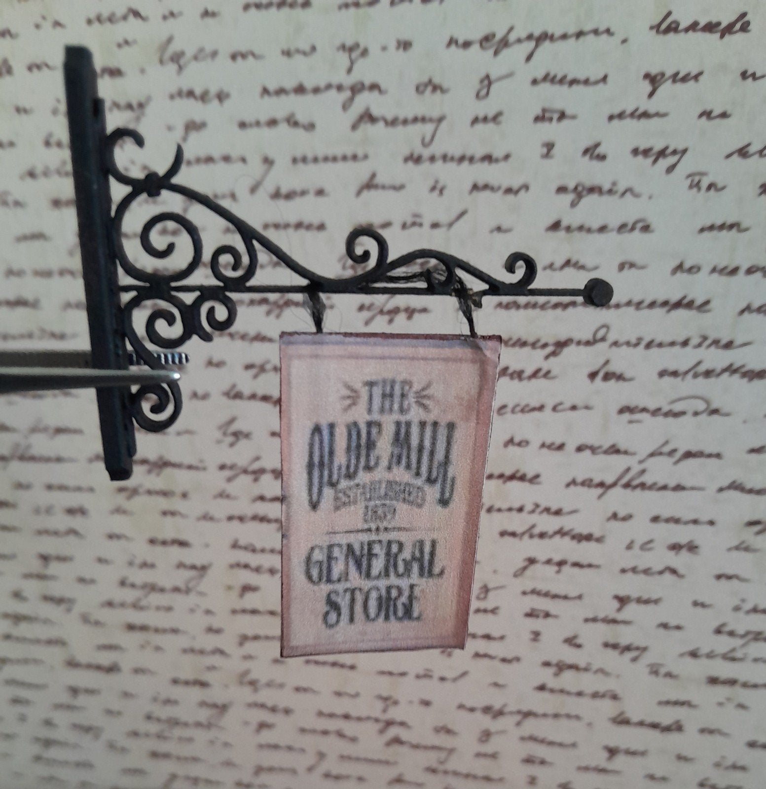 🏠 PPH 1.12 RECLAMEBORD "The Olde Mill General Store" 🏠, Ophalen of Verzenden