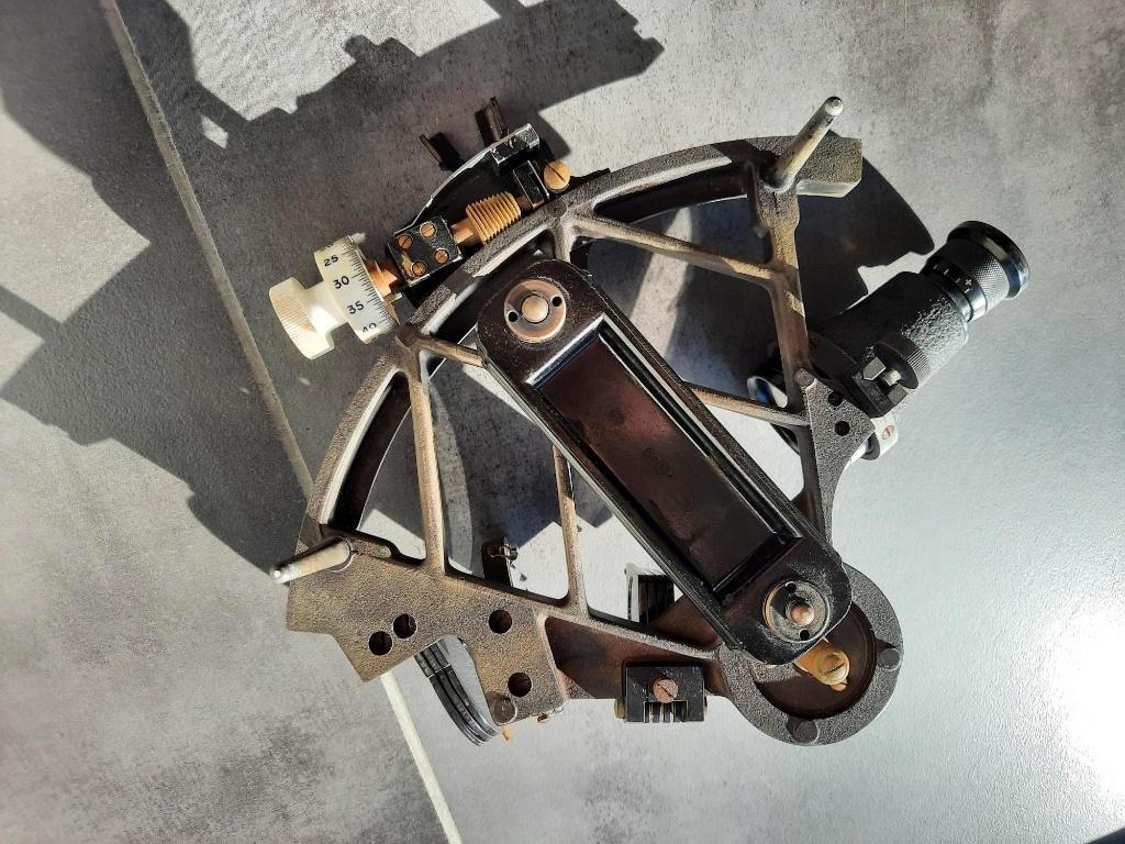 Kriegsmarine Sextant BUNING Rotterdamsche Lloyds Duits WO2, Verzenden, Marine, Nederland, Overige typen